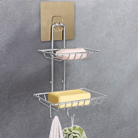 soap in metal box|metal soap tray rack.